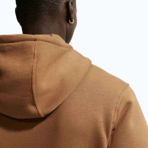 Мъжки суитшърт Nike Club Pullover Hoodie ale brown/ale brown/white