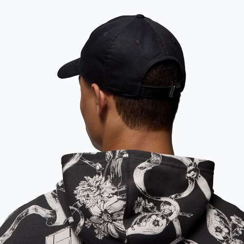 Шапка с козирка Jordan Club Unstructured Curved-Bill black/black