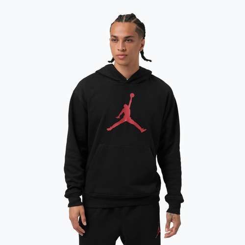 Мъжки суичър Jordan Pullover Hoodie black/gym red