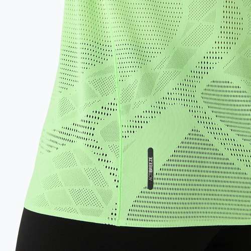 Дамска тениска за бягане ASICS Metarun SS Top illuminate green
