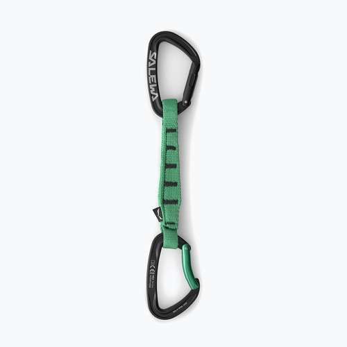 Примка за катерене Salewa Ortles Str/Bnt 170 Qd black/Irish green