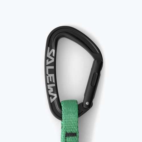 Примка за катерене Salewa Ortles Str/Bnt 170 Qd black/Irish green