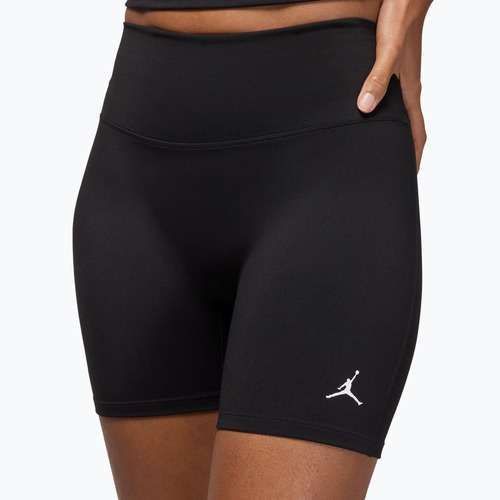 Дамски шорти Jordan Sport Dri-Fit High Waisted 6" black/white