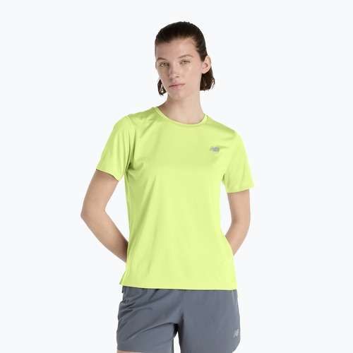 Дамска тениска за бягане New Balance Essentials afterglow