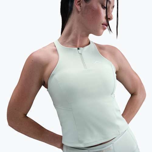 Дамска тениска Nike Trail Medium Support Sports Bra Tank Top light silver