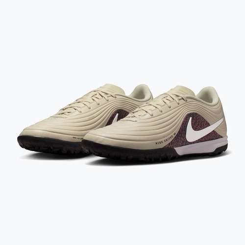 Мъжки футболни обувки Nike United Tiempo Maestro Academy TF fossil/burgundy crush/metallic silver