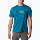 Мъжка тениска за трекинг Titan Pass Graphic Tee blue 1991471