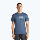 Мъжка термоактивна тениска Icebreaker Merino 150 Tech Lite Pure Altitude Dawn