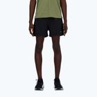 Мъжки къси панталони за бягане New Balance Sport Essential с подплата 5" черни