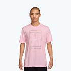 Мъжка тениска Nike Court Heritage pink foam
