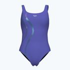 Дамски бански костюм от една част arena Ginevra Wing Back violet