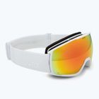 Скиорска маска UVEX Victorious S FM white matt/mirror orange
