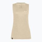 Дамска тениска за трекинг Salewa Puez Graphic Dry Tank beige 00-0000027482