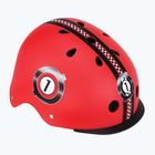 Детска каска Globber Elite Lights new red racing