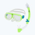 Детски комплект за гмуркане Speedo Adventure green gecko/clear