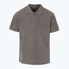 Мъжка поличка Pitbull Washed Polo Shirt тъмнокафява