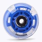 Колела за ролери LED HUMBAKA Flashing Wheels 64 mm 4 бр. white
