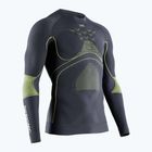 Мъжка термоактивна блуза X-Bionic Energy Accumulator 4.0 charcoal/yellow