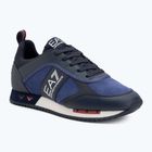 Обувки EA7 Emporio Armani Black & White Suede sky captain / deep cobal / mineral