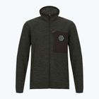Мъжки суитшърт от полар CMP 35H3907 Melange Knitted forest melange/nero/ferrari