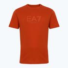 Мъжки EA7 Emporio Armani Visibility Cotton Crew Тениска с чай от ройбос