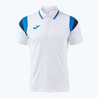 Мъжка тениска/фланелка за тенис Joma Terra Polo white/royal