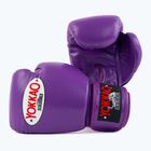 Мъжки боксови ръкавици YOKKAO Matrix flash purple