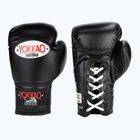 Мъжки боксови ръкавици YOKKAO Matrix Lace Up black