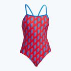 Дамски бански костюм от една част Funkita Single Strap One Piece hot volt