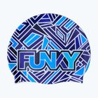 Плувна шапка Funky Silicone blue bits