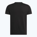 Мъжка тениска Reebok Identity Small Logo Tee черна/бяла/векторно червена 4
