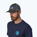 Patagonia P-6 Logo LoPro Trucker бейзболна шапка forge grey 3