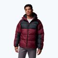 Мъжко подплатено яке Columbia Pike Lake II Hooded rich wine/black