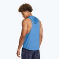 Мъжка тренировъчна тениска Under Armour Project Rock LFG Graphic SL Hoodie blue 2