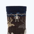 Smartwool Hike Light Cushion Mountain Moose Crew чорапи, тъмночервени 3