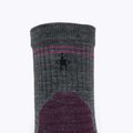 Дамски чорапи Samrtwool Hike Targeted Cushion Mid Crew medium grey 3