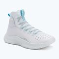 Баскетболни обувки Under Armour CURRY 4 FLOTRO бяло/поток/металическо сребро