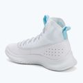 Баскетболни обувки Under Armour CURRY 4 FLOTRO бяло/поток/металическо сребро 3