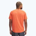 Мъжка тениска за обучение Under Armour Tech Textured fire/ares red/castlerock 2