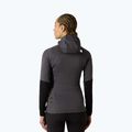 Дамски суитшърт The North Face Polartec Powergrid Stormgap Hoodie anthracite grey/bla 3