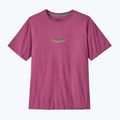 Мъжка тениска Patagonia '95 Oval Logo faded magenta