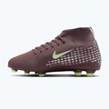 Детски футболни обувки Nike Mercurial Superfly 10 Club „Kylian Mbappé“ Jr FG/MG plum eclipse/metallic silver 2