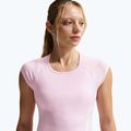 Дамска тениска за бягане Nike Swoosh Run Dri-Fit pink foam/photon dust/white 4