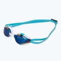 Очила за плуване arena Python Mirror blue mirror/white/sky