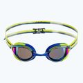 Очила за плуване за деца Arena Python Mirror Jr blue/blue/lime 2