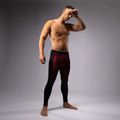 Мъжки тренировъчни гамаши Venum Tactical XT Spats black/burgundy/gold 2