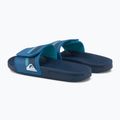 Мъжки джапанки Quiksilver Rivi Slide Adjust blue/blue/green 3