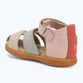 Детски сандали Kickers Kick Bazar в светло розово/цветно 3