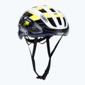 ABUS AirBreaker Movistar Team 24 тъмножълта/жълта/бяла велосипедна каска