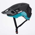 UVEX каска за велосипед React black/teal matt 3